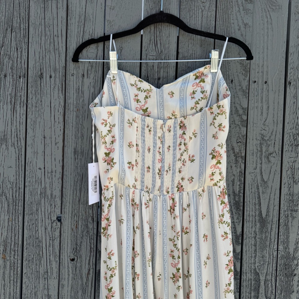 Reformation Aymeline Dress in Surrey Size 8 NWT - Picture 7 of 8